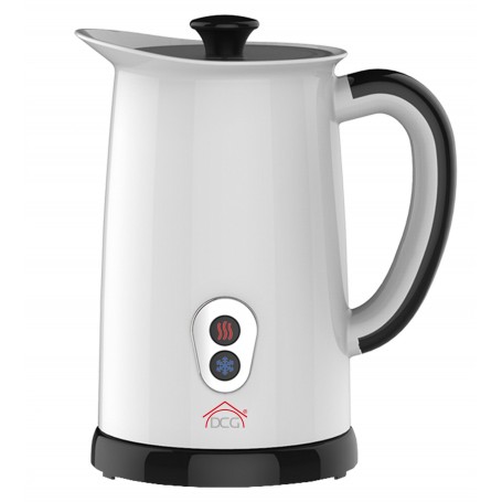 Cappuccinatore Montalatte elettrico DCG WK6289 Caldo-Freddo, Interno Acciaio Inox Antiaderente, Riscalda latte, 450-550W