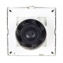 Aspiratore da muro 12V diametro 100 mm Vortice 11203 M100/4", Portata 90 m3/h, Struttura in plastica, MADE IN ITALY