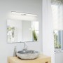 Lampada per specchio Eglo Vadumi 97083 Cromo Lucido, Sistema LED 14W, 1700 Lumen, Luce naturale, Inclinabile, IP44, Lunga 78 cm