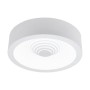 Plafoniera Eglo Leganes 96851 Bianca, Sistema LED 25,5W, 3000 Lumen, Luce calda, Dimmerabile, Luminosa, Diametro 46 cm