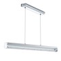 Sospensione Eglo Trevelo 93524 con diffusore in vetro trasparente impreziosito da cristalli, Sistema LED 24W, Luce calda