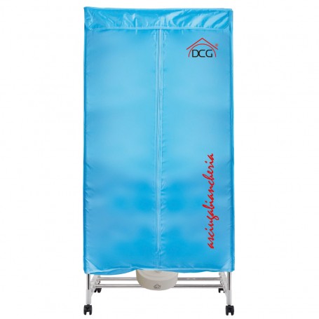 Asciugabiancheria box elettrico DCG SB8326 Capacità 15 Kg, Timer 180 minuti, Richiudibile, Spegnimento automatico, Silenzioso