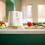 Philips Airfryer HD9200/10 Friggitrice ad aria 4 Litri, Timer e controllo della temperatura, 5 Impostazioni di cottura, Bianca