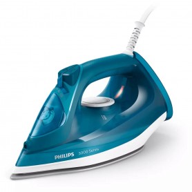 Philips DST3040/70 Ferro da stiro con piastra in ceramica, 2600W, Sistema anticalcare, Stiratura verticale, Vapore 40g/min