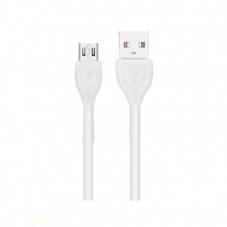 Cavo Micro USB per trasferire dati e ricaricare smartphone e tablet Telecustodia 601-00, Lungo 1 Metro, 1.5A, Bianco