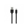 Cavo USB iOS Lightning per trasferire dati e ricaricare iPhone e IPad Telecustodia 601-03, Lungo 1 Metro, 1.5A, Nero, Apple