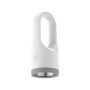 Torcia LED e Lampada da comodino Ricaricabile 22W Ra.El.Con 5000410, Manico luminoso, Autonomia 80 ore, IP20, Cavo USB Incluso