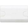 Coperchio scatola 504 Bticino 504EC, Bianco, Superficie satinata per tinteggiature, Viti occultabili, MADE IN ITALY