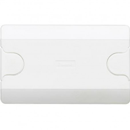 Coperchio scatola 504 Bticino 504EC, Bianco, Superficie satinata per tinteggiature, Viti occultabili, MADE IN ITALY