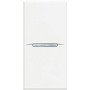 Bticino HD4003N Deviatore Axolute, Bianco, Profondità ridotta, 1 Modulo, 1 Polo, 10A, Morsetti vite a piastrina, MADE IN ITALY