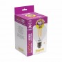 Beghelli Zafiro 56477 Lampada LED 13W E27 Vintage Trasparente, Luce Naturale, 4000K, Resa 90W, 1500 Lumen, Globo, Luce 360 Gradi