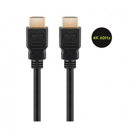 Cavo HDMI 4K 60 Hz 2.0 3 Metri Sidium S38518, Alta velocità con Ethernet, Spina tipo A, Nero