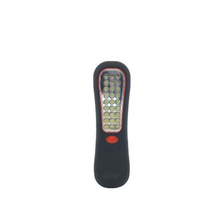 Torcia con gancio e magnete Vito Flash 4 5000510, LED 1W, 120 Lumen, 3 Batterie AA non incluse, Fascio fino a 50 metri