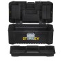 Stanley STST1-75515 Cassetta Porta utensili 32x13x19 cm, Cerniere in metallo, Organizer nel coperchio, Struttura polipropilene