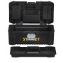 Stanley STST1-75518 Cassetta Porta utensili 41x20x21 cm, Cerniere in metallo, Organizer nel coperchio, Struttura polipropilene