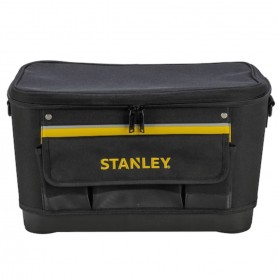 Stanley 1-96-193 Bauletto Porta attrezzi 27x26x45 cm, Tracolla regolabile, Tasche interne ed esterne, Base e angoli Rigidi