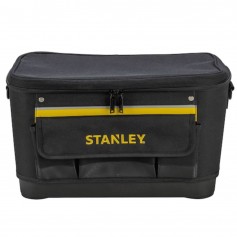 Stanley 1-96-193 Bauletto Porta attrezzi 27x26x45 cm, Tracolla regolabile, Tasche interne ed esterne, Base e angoli Rigidi