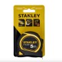 Stanley 0-30-697 Metro Stanley 5m rivestito in Tylon, Corpo antiscivolo compatto in ABS antiurto, Spessore 18 mm