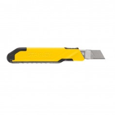 Stanley STHT10266-0 Taglierino Cutter Stanley Autobloccanbte da 18 mm, Barra portalama in acciaio, 2 Lame di ricambio