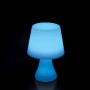 Ideal Lux Live TL Lampada da tavolo Ricaricabile Bianca, LED RGB Colorato 2,5W, Autonomia 10 ore, Per interni ed esterni, IP65