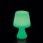 Ideal Lux Live TL Lampada da tavolo Ricaricabile Bianca, LED RGB Colorato 2,5W, Autonomia 10 ore, Per interni ed esterni, IP65