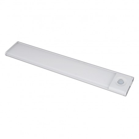 Lampo WRLED23BIBN Luce Armadio LED Ricaricabile con rilevatore di presenza, 2W, Luce naturale, Lungo 23 cm, 130 Lumen, IP20