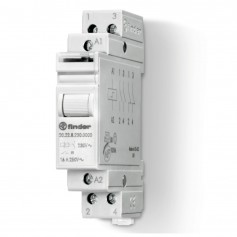 Finder 20.24.8.230.0000 Relè ad impulsi modulare su barra 35 mm, Commutatore a 4 sequenze NO, 230V AC