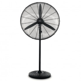 DCG VE1960 Ventilatore a piantana in metallo, Altezza 160 cm, Diametro 66 cm, 3 Velocità, Oscillazione laterale, 130W