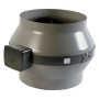 Vortice 16152 Aspiratore centrifugo assiale Diametro 150 mm, Motore AC a 3 Velocità, Struttura in Acciaio, MADE IN ITALY