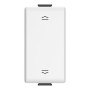 Bticino Matix AM5037N Pulsante Doppio Interbloccato per tapparelle, 10A, Frecce direzionali, Bianco, Serie civili, MADE IN ITALY