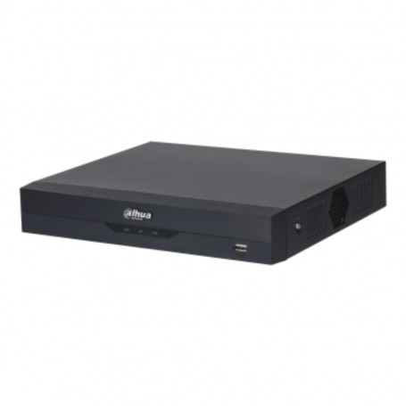 Dahua XVR5116HS-I3 XVR 16 Canali 5 MP per telecamere HDCVI e IP, 1 HDD, 1 HDMI, 1 VGA, 12V, 2 USB, Nero