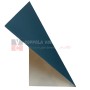 Cattaneo Kami 891/30A Lampada da parete Blue, Sistema LED 15W, Luce calda, 1500 Lumen, 3000K, Orientabile, Moderna, IP20