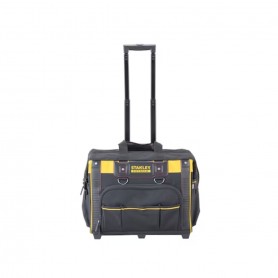 Stanley FMST1-80148 Borsa Trolley con ruote Porta utensili 44x36x25 cm, Capacitò 33 Litri 20 Kg, Tasche interne ed esterne