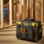 Stanley FMST1-80148 Borsa Trolley con ruote Porta utensili 44x36x25 cm, Capacitò 33 Litri 20 Kg, Tasche interne ed esterne
