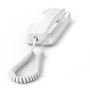 Gigaset Desk 200 Telefono a filo da parete e scrivania, Alimentazione tramite linea telefonica, Bianco, Salvaspazio