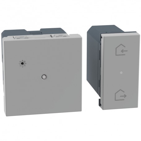 Gateway + Comando Entra e Esci Wireless Bticino Matix Go JG4510C, Grigio, Alimentazione 110-230 V, 2 Moduli, MADE IN ITALY