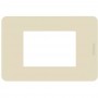 Placca Grigio Bticino Matix Go JA4803JG, 3 Moduli, Tecnopolimero, MADE IN ITALY