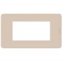 Placca Ritual Bticino Matix Go JA4804TR, 4 Moduli, Tecnopolimero, MADE IN ITALY