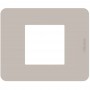 Placca Sand Bticino Matix Go JA4802TS, 2 Moduli, Tecnopolimero, MADE IN ITALY