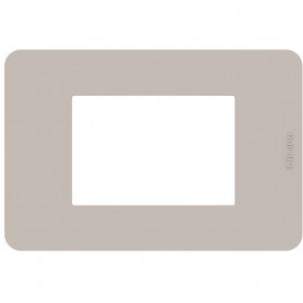 Placca Ritual Bticino Matix Go JA4803TR, 3 Moduli, Tecnopolimero, MADE IN ITALY