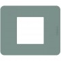 Placca Sand Bticino Matix Go JA4802TS, 2 Moduli, Tecnopolimero, MADE IN ITALY