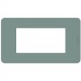 Placca Agave Bticino Matix Go JA4804TA, 4 Moduli, Tecnopolimero, MADE IN ITALY