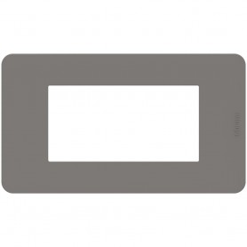 Placca Blue Bticino Matix Go JA4804TB, 4 Moduli, Tecnopolimero, MADE IN ITALY