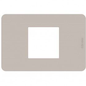Placca Sand Bticino Matix Go JA4802TS, 2 Moduli, Tecnopolimero, MADE IN ITALY