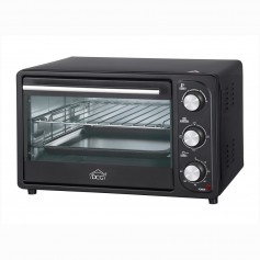 DCG MB9803N Forno elettrico 16 litri con termostato regolabile, 1200W, 100°-230°, Timer 60 minuti, Griglia e teglia