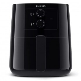 Airfryer Philips HD9200/90 Friggitrice Aria 4 Litri, 12 Programmi Cottura, Timer e temperature regolabili, 1400W, Nera