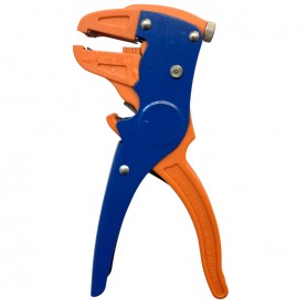 FAEG FG26980 Pinza spelafili professionale con taglia cavo, Autoregolante, Cavi 0.25-6 mmq, Ergonomica