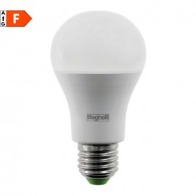 Beghelli 56850 Lampadina LED 16W E27, Luce Fredda, Resa 100W, 6500K, 1650 Lumen, Goccia