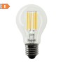 Beghelli Zafiro 56470 Lampada LED 7W E27 Vintage Trasparente, Luce Calda, 2700K, Resa 60W, 810 Lumen, Goccia, Luce a 360 Gradi