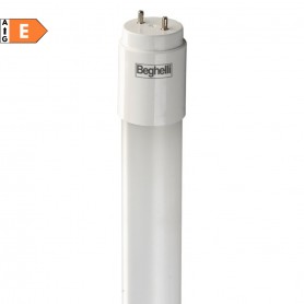 Tubo LED T8 9W Beghelli Tuttovetro 56213, 60 cm, Luce Naturale, 4000K, 1000 Lumen, 360° di angolo apertura luce